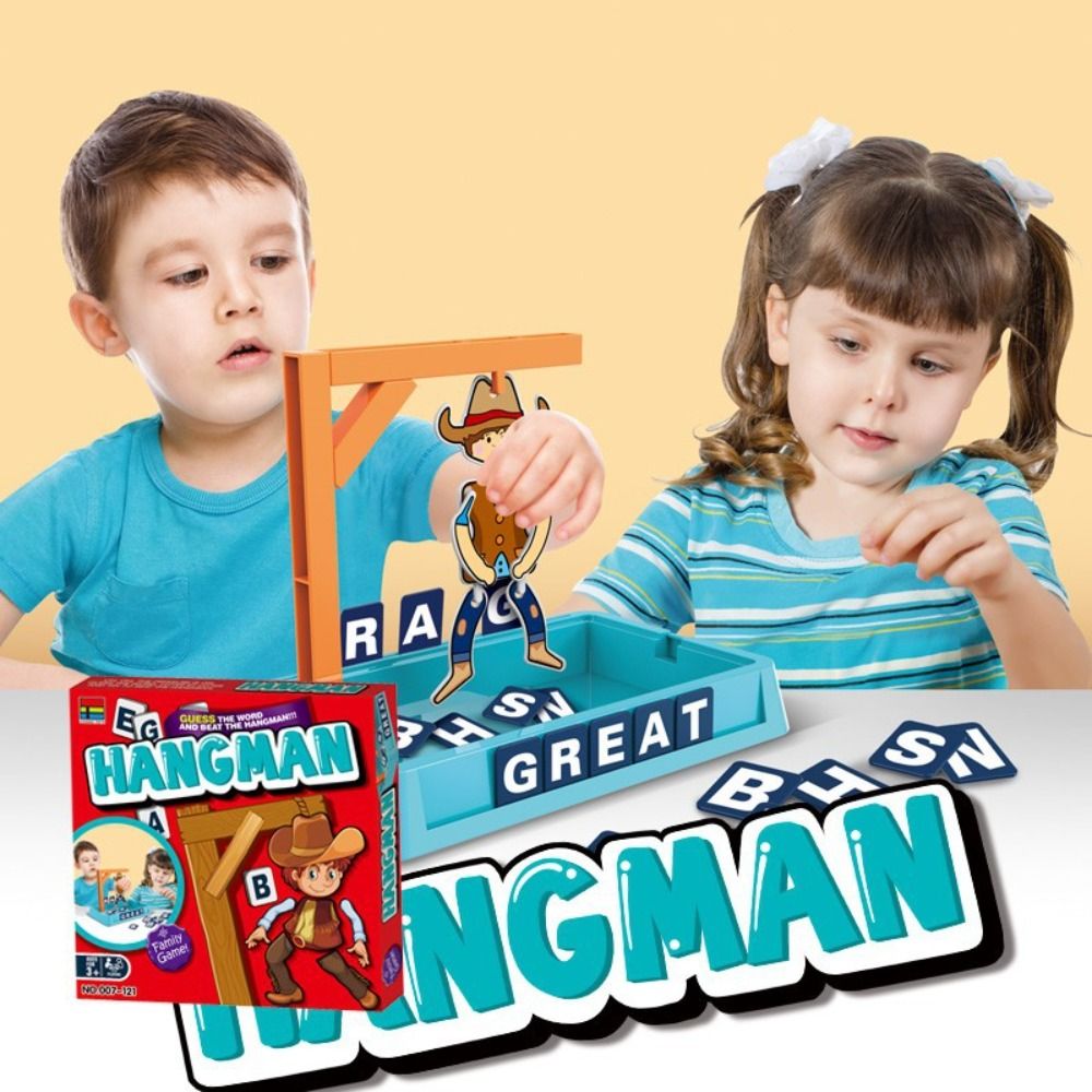 Board Game For 5 Players - Multiplayer Magnetic Hangman Board Games Interactive