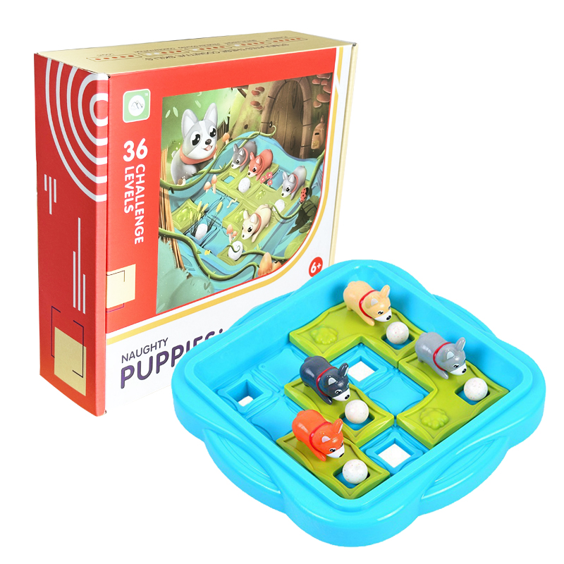 Board Game For 6 Years Old - Board Game Naughty Puppies Children Educational