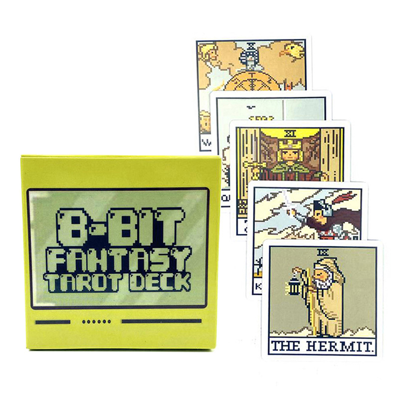 Board Game Name - 1Box 8 Bit Fantasy Tarot Deck