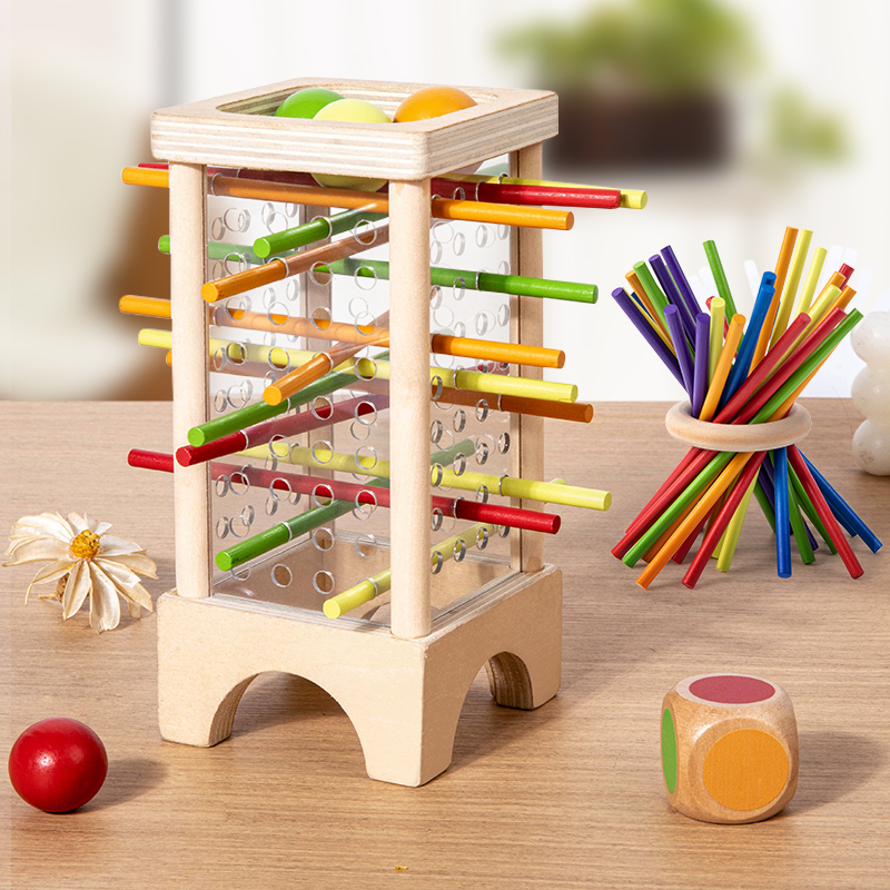 Board Game For 6 Years Old - Wooden Stick Board Game Parent Child