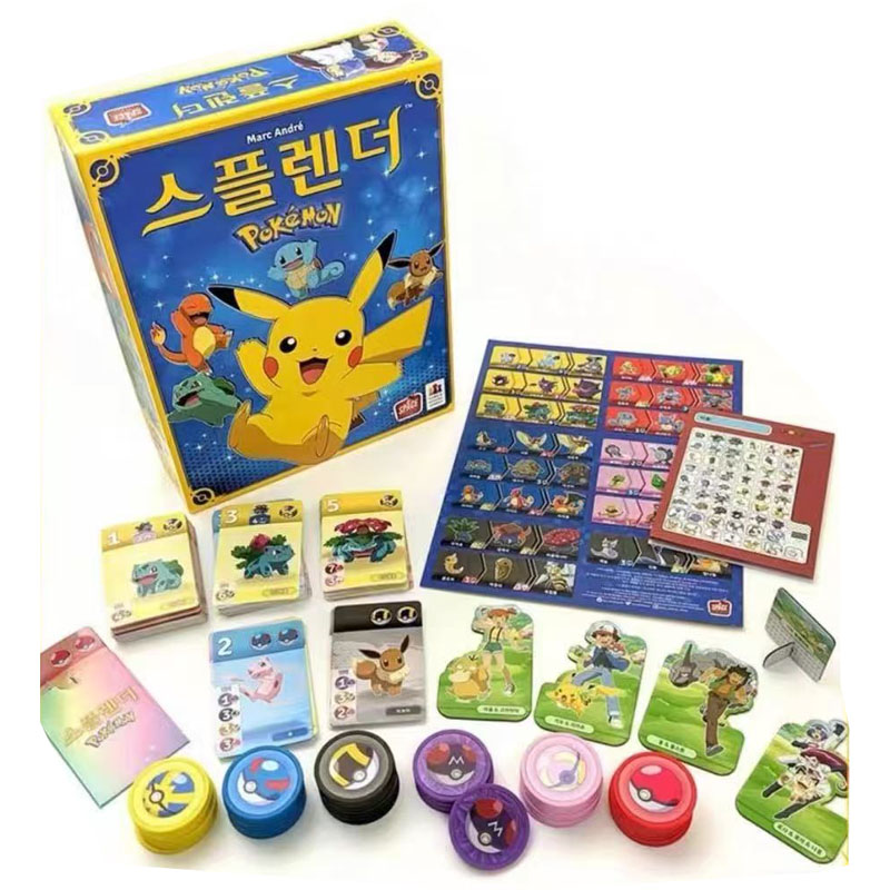 Board Game Splendor - Pokémon Board Games Dobble Splendor Strategy