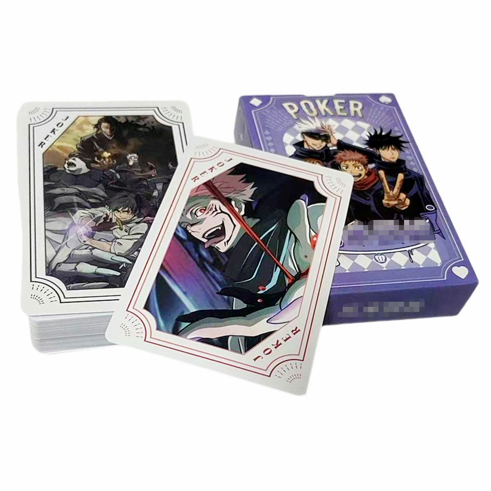 Board Game For 6 Years Old - Jujutsu Kaisen Playing Poker Cards Board
