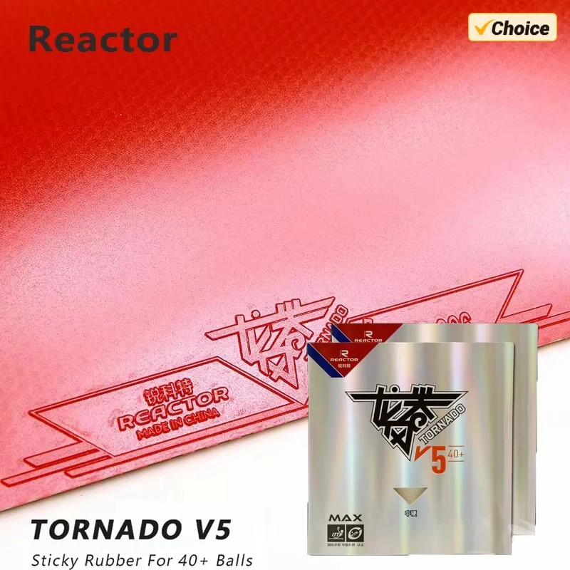 Board Game Table - REACTOR Tornado V5 Table Tennis Rubber