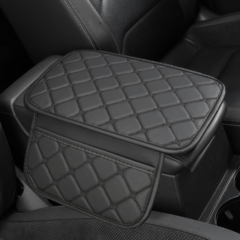 Board Game Box - Star Texture PU Leather Car Armrest