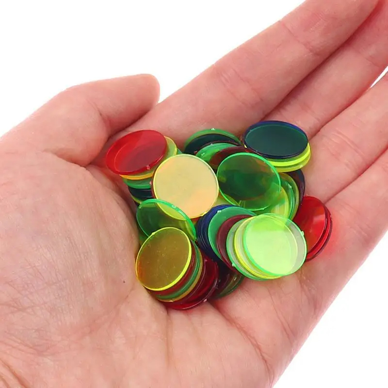 50/100/200pcs 19mm Plastic Chi - Board Game Sequence ulasan dan harga