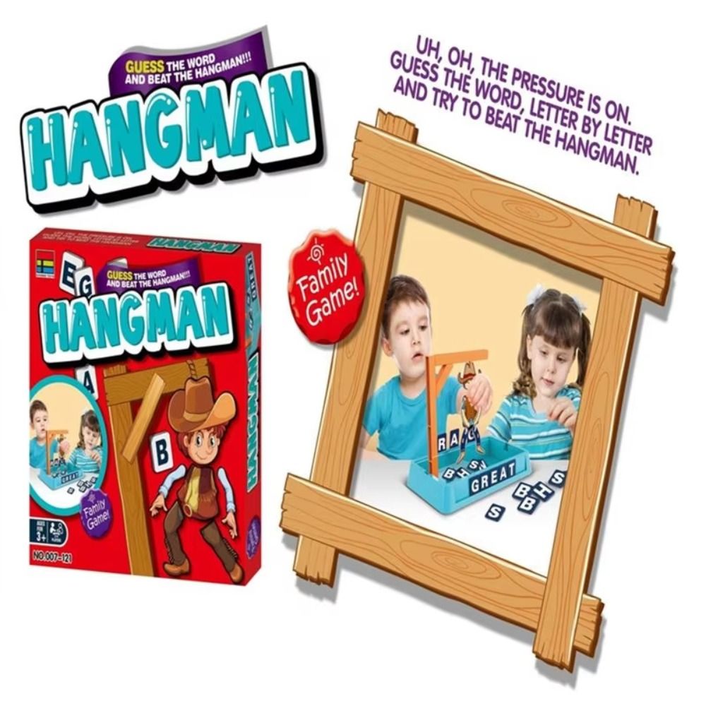 Multiplayer Magnetic Hangman B - Board Game For 5 Players ulasan dan harga