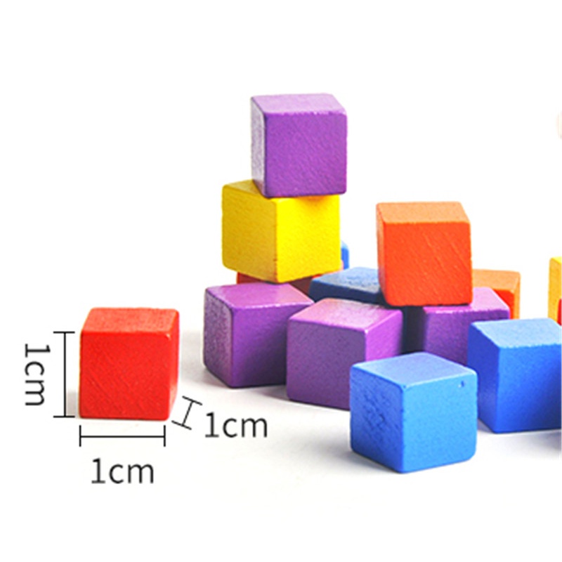 100Pcs/lots 10mm Wood Cubes Co - Board Game Sequence ulasan dan harga