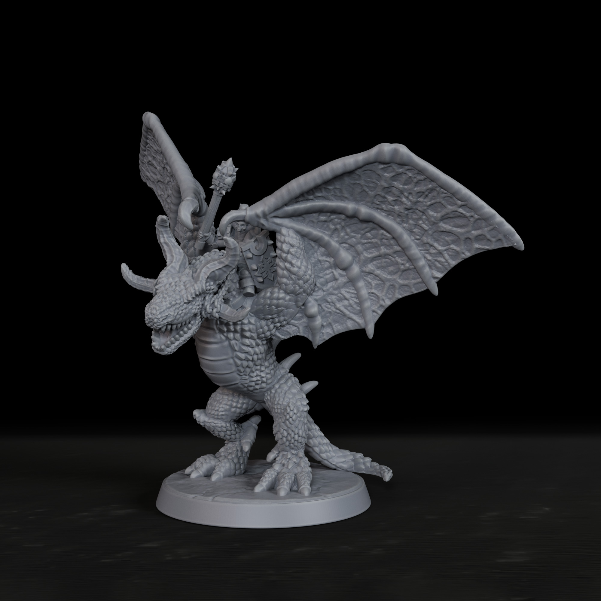 RPG Knight on Wyvern Miniature - Miniature Terrain Set ulasan dan harga