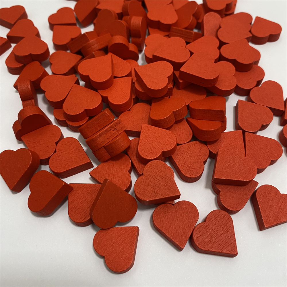 100Pcs 15mm*5mm Red Heart-Shap - Board Game Sequence ulasan dan harga