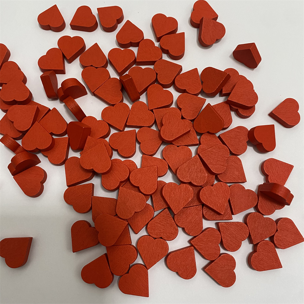 100Pcs 15mm*5mm Red Heart-Shap - Board Game Sequence ulasan dan harga