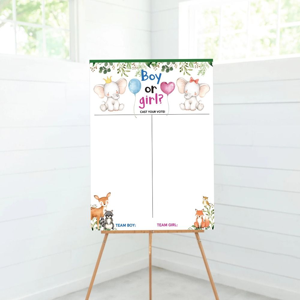 With Stickers Gender Revealed  - Board Game Festival ulasan dan harga