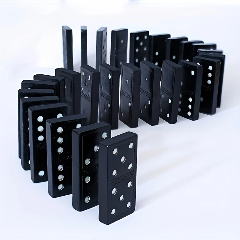 28pcs/box Mini Wooden Dominoes - Board Game Monopoli ulasan dan harga