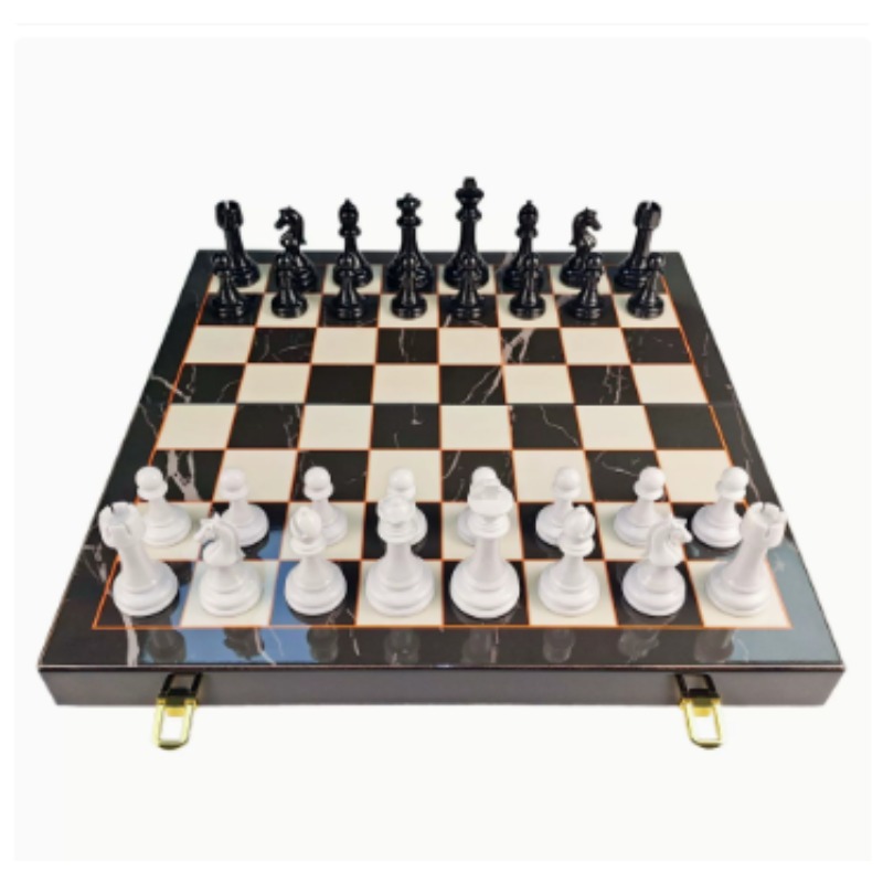 High-End Solid Wood Marble Pat - Board Game Box ulasan dan harga