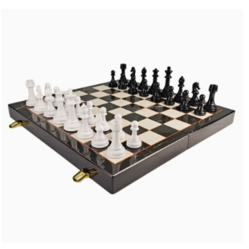 High-End Solid Wood Marble Pat - Board Game Box ulasan dan harga