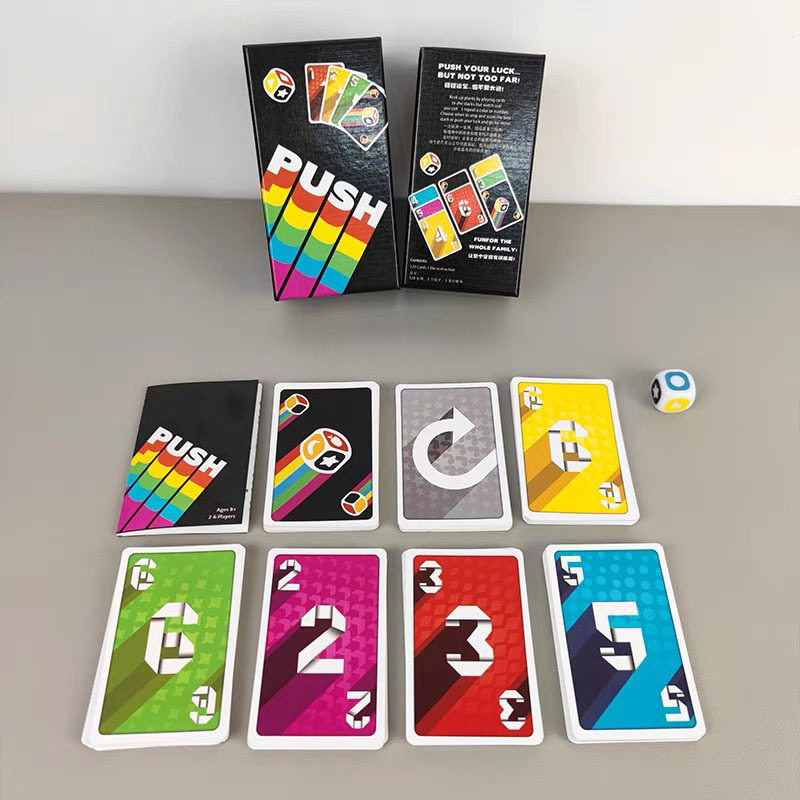 Push Card Game Adults and Teen - Board Game Sequence ulasan dan harga