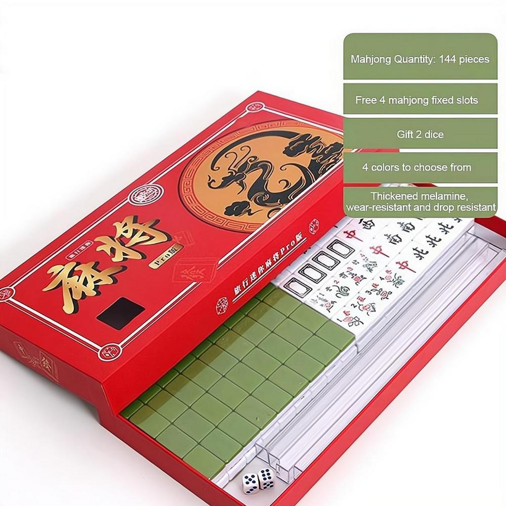 Portable Travel Mini Mahjong S - Board Game Box ulasan dan harga