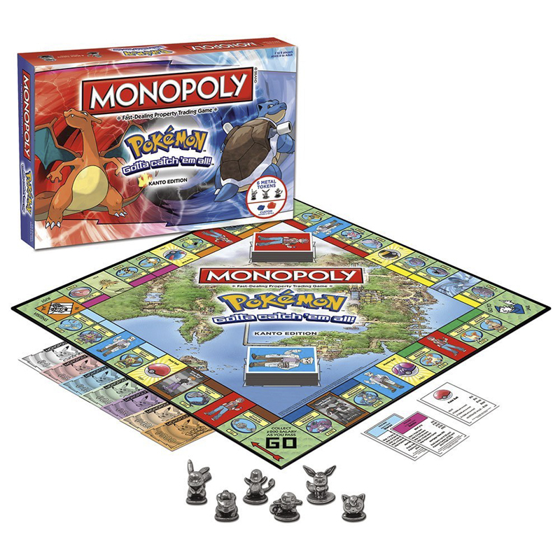 MONOPOLY Pokemon Board Game Ca - Board Game Monopoli ulasan dan harga
