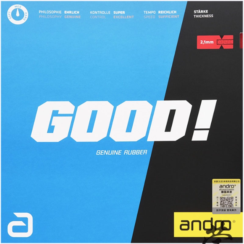 Andro GOOD Table Tennis Rubber - Board Game Table ulasan dan harga