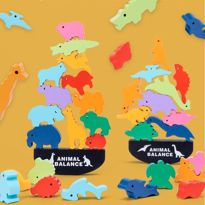Montessori Children Wooden Ani - Board Game For 6 Years Old ulasan dan harga