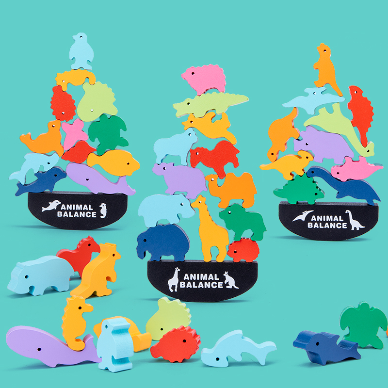 Montessori Children Wooden Ani - Board Game For 6 Years Old ulasan dan harga