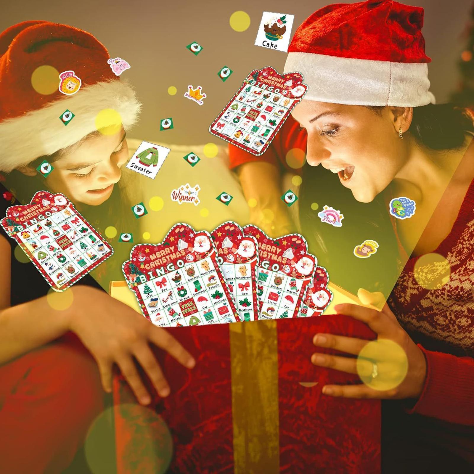 Christmas Bingo Cards Kids Chr - Board Game Festival ulasan dan harga