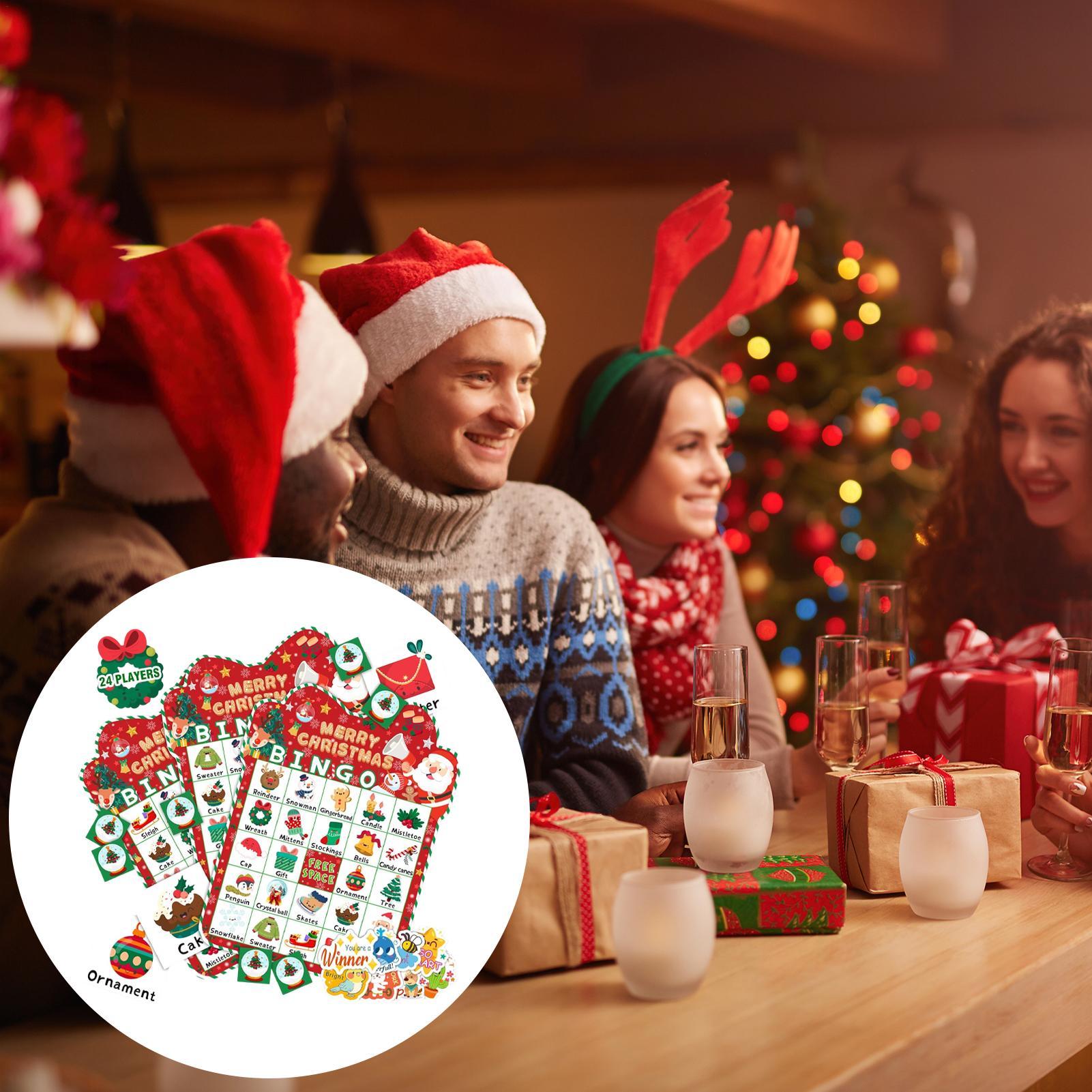 Christmas Bingo Cards Kids Chr - Board Game Festival ulasan dan harga