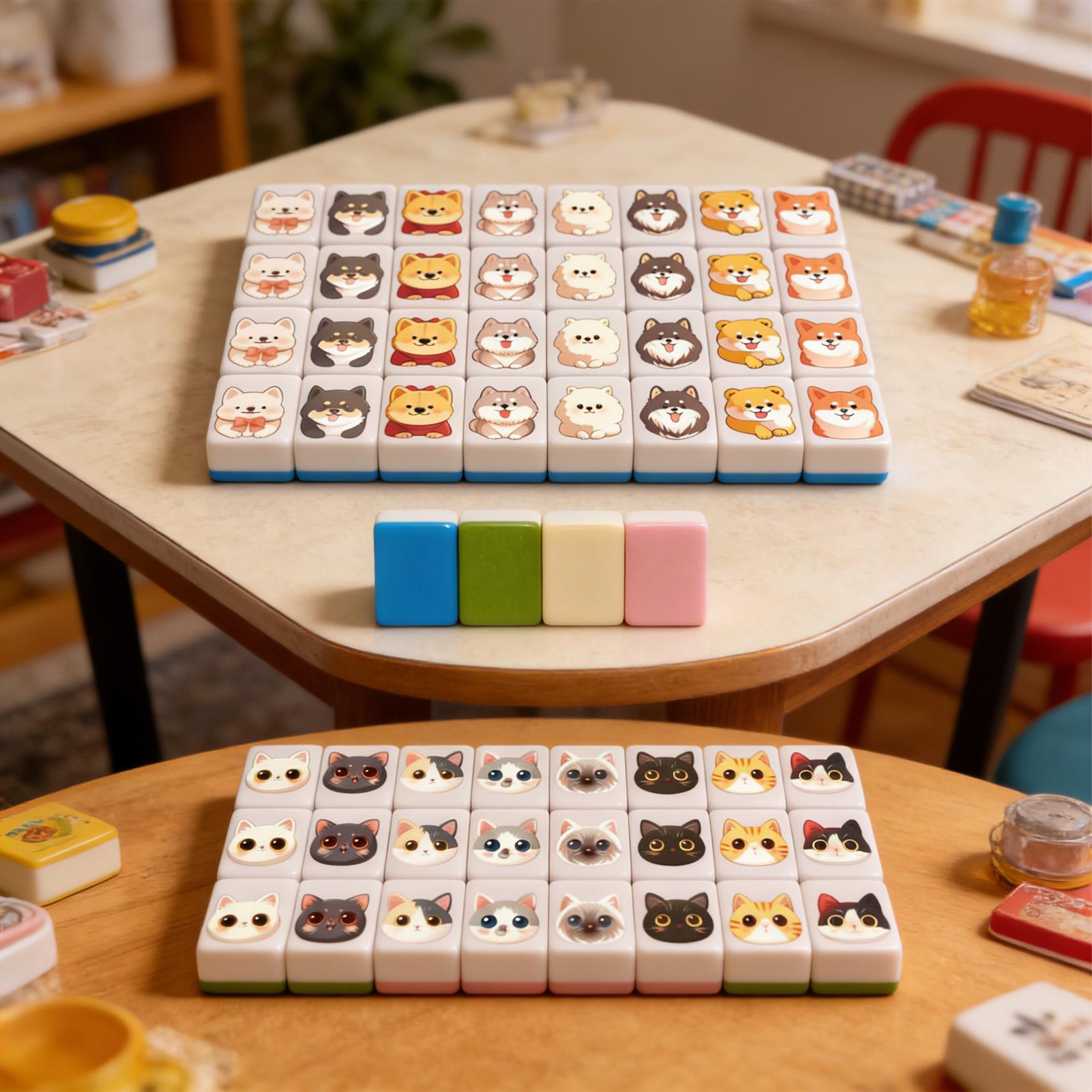 65Pcs mini Mahjong Board Games - Board Game Name ulasan dan harga