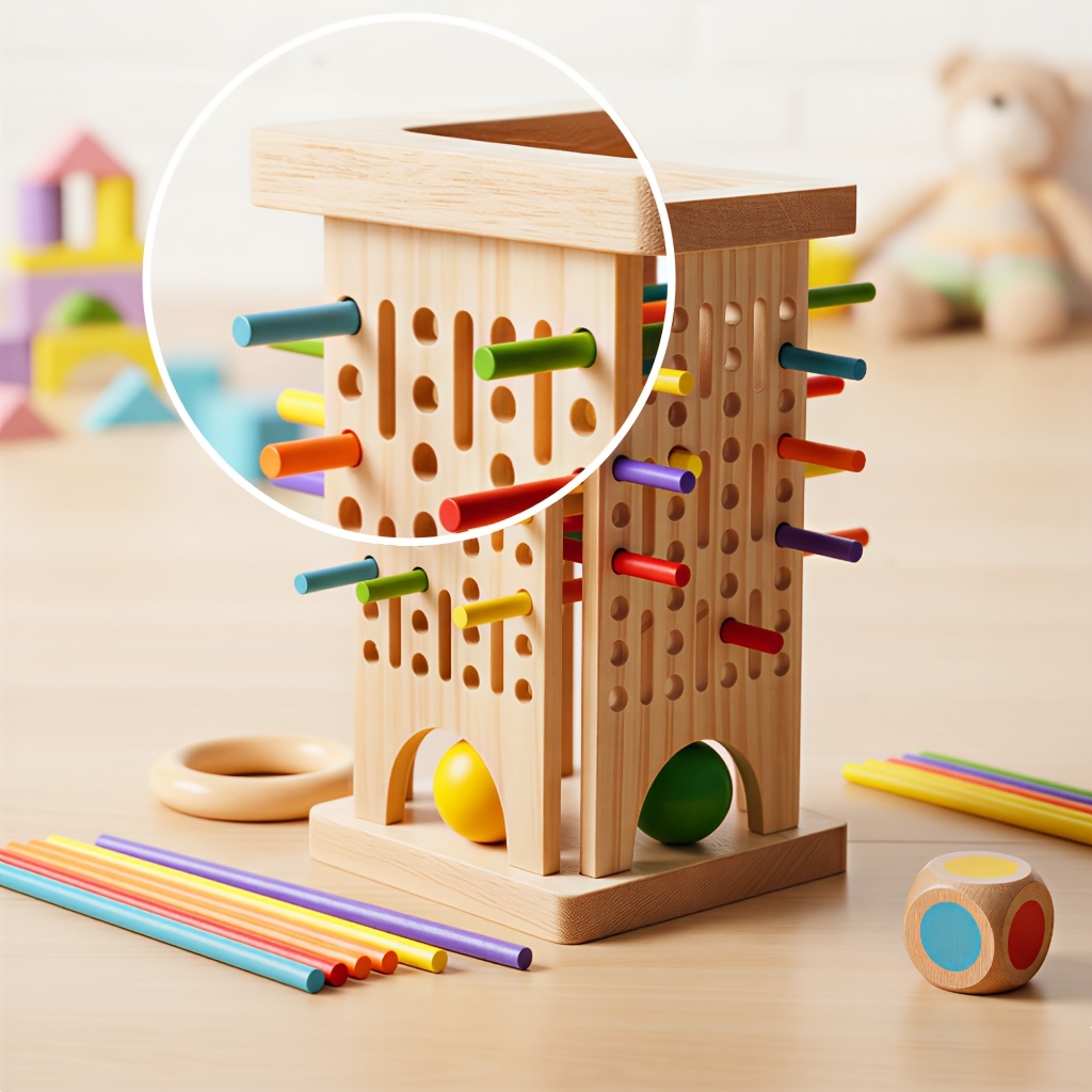Montessori Wooden Board Game C - Board Game Name ulasan dan harga