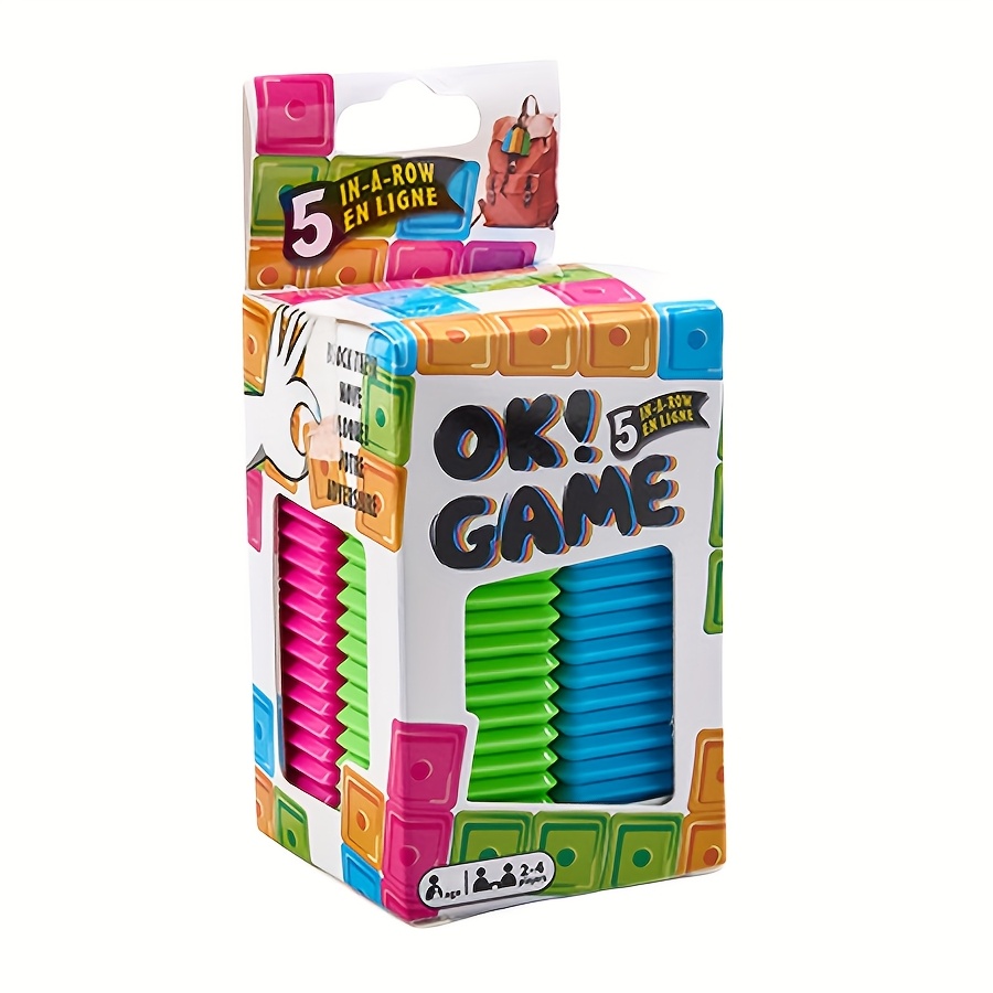 5 In A Row Strategy Board Game - Board Game For 5 Players ulasan dan harga
