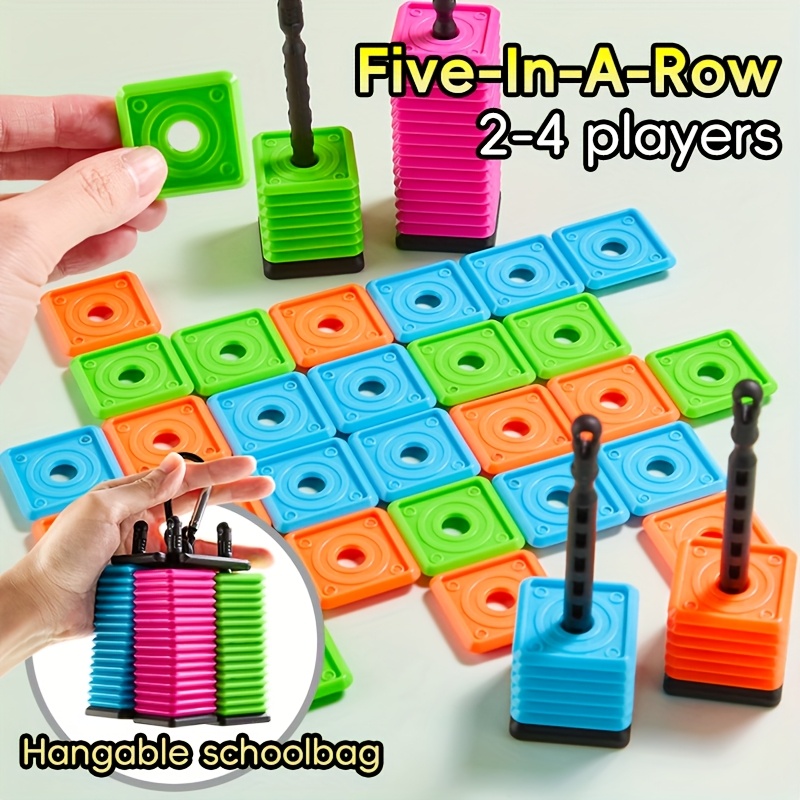 5 In A Row Strategy Board Game - Board Game For 5 Players ulasan dan harga