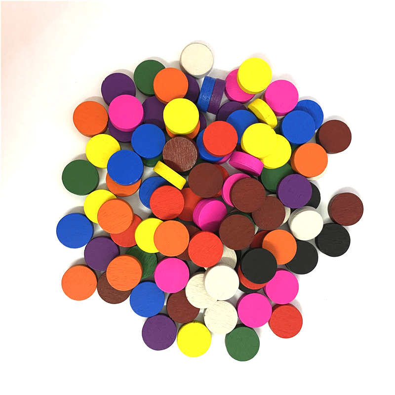 100pieces Diameter 15*5MM Wood - Board Game Sequence ulasan dan harga