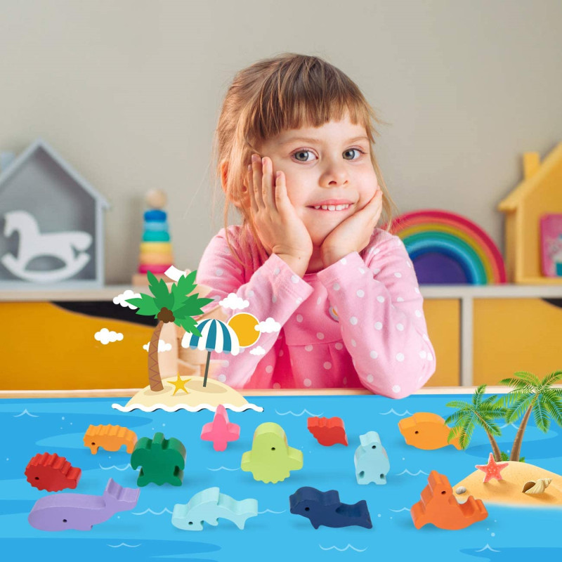 New Children Montessori Wooden - Board Game For 6 Years Old ulasan dan harga