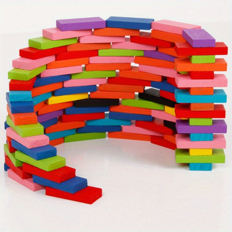 120pcs Domino Set - Multicolor - Board Game Monopoli ulasan dan harga