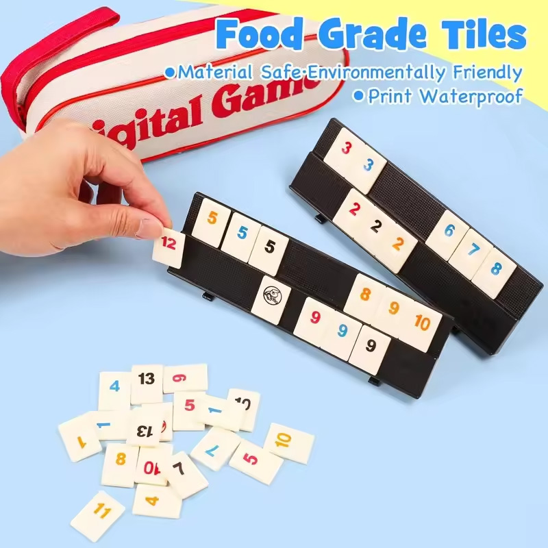 Interactive Number Tiles Board - Board Game Sequence ulasan dan harga