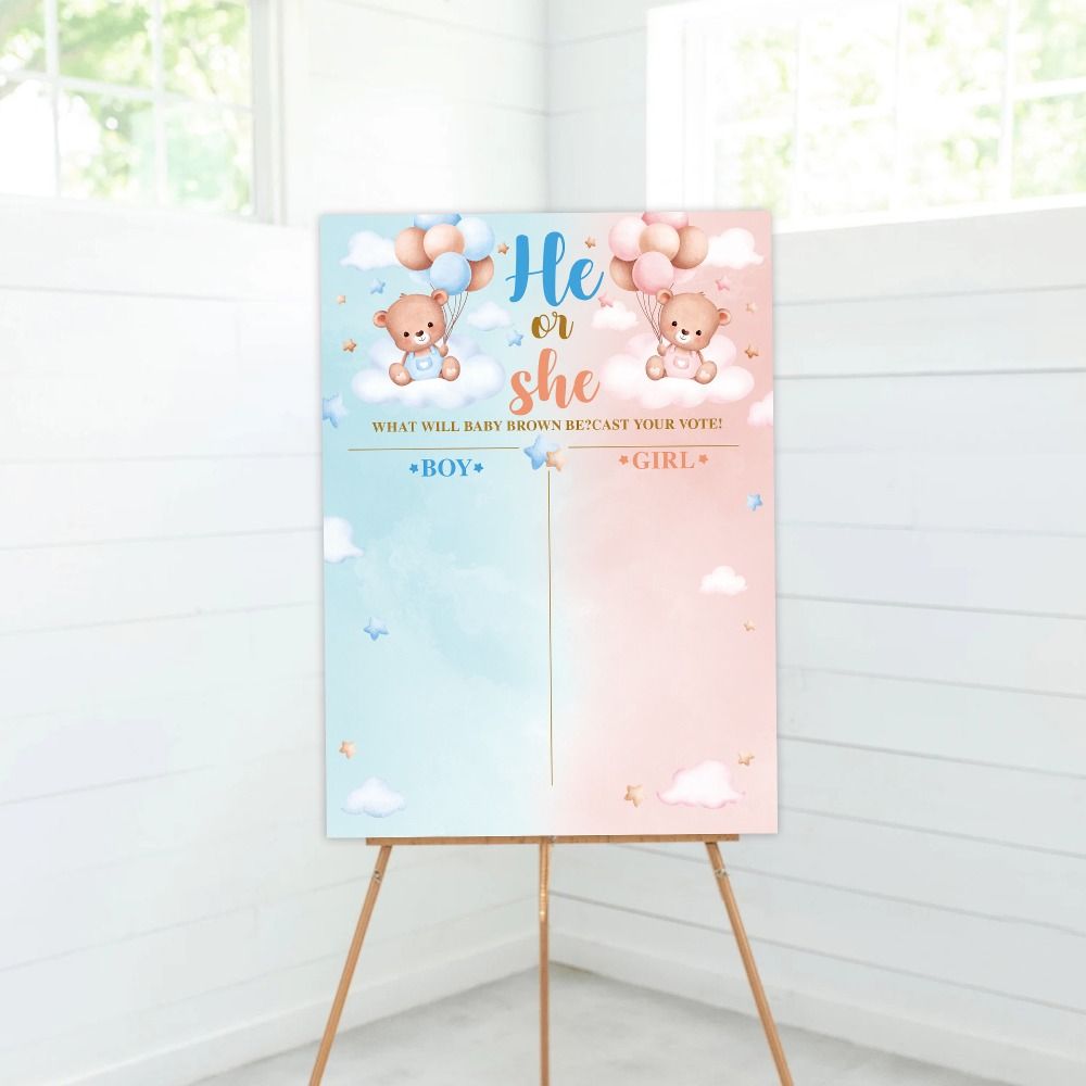 With Stickers Gender Revealed  - Board Game Festival ulasan dan harga