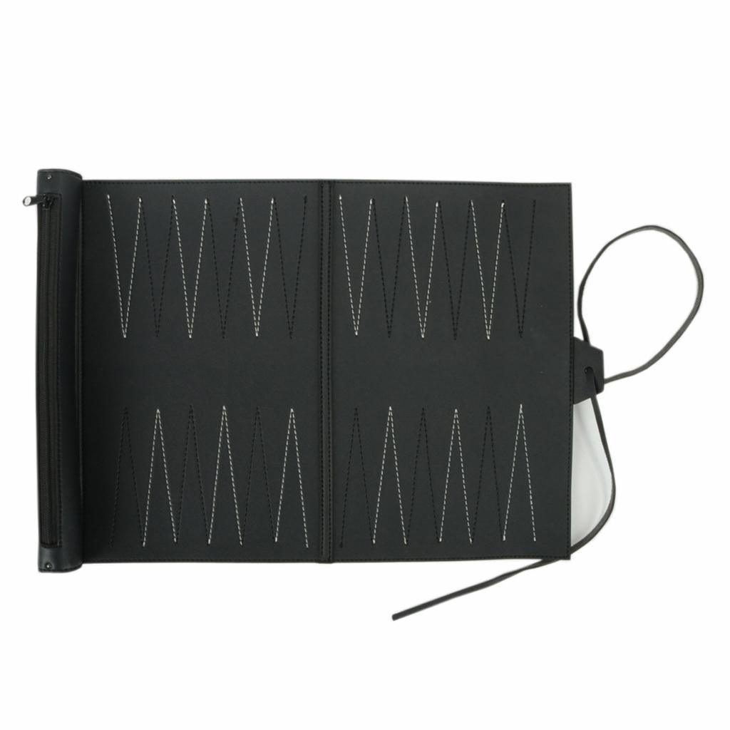 Vintage Backgammon Roll-up Lea - Board Game For 5 Players ulasan dan harga