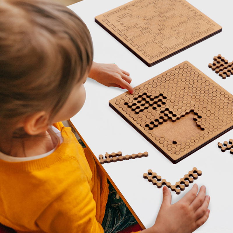 Impossible Wooden Puzzle IQ Pu - Board Game Name ulasan dan harga