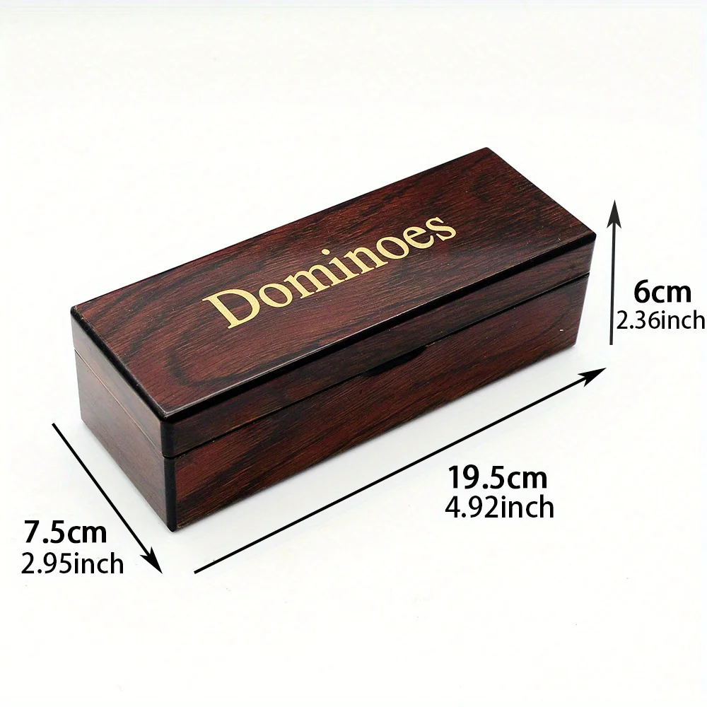 [Wooden Dominoes Game Set] 28p - Board Game Monopoli ulasan dan harga