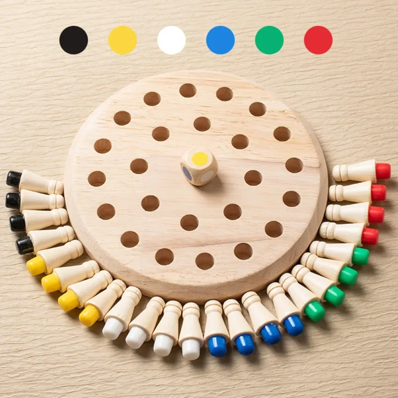 1PC Wooden Memory Match Stick  - Board Game For 6 Years Old ulasan dan harga