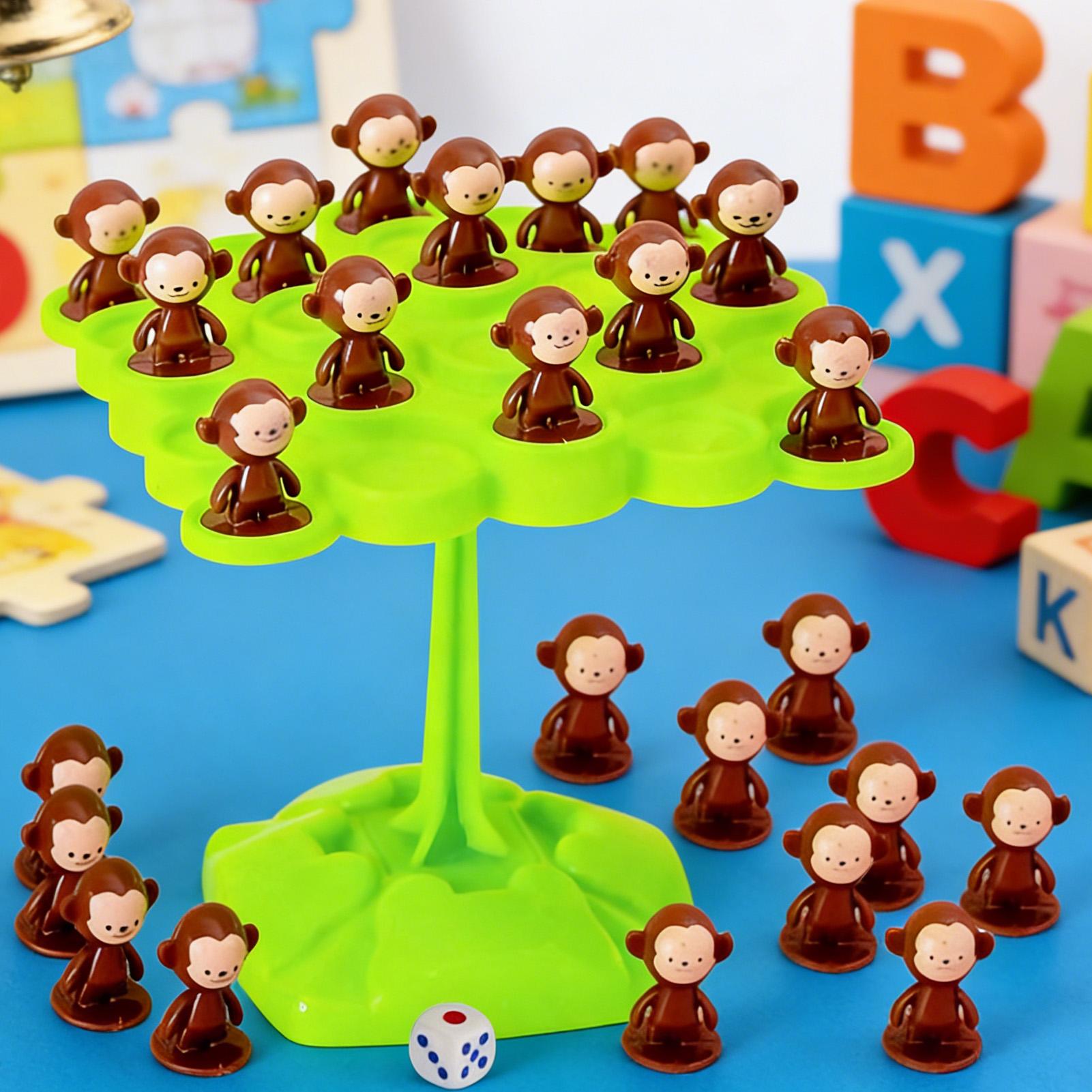 Monkey Balance Tree Focus Bala - Board Game For 6 Years Old ulasan dan harga