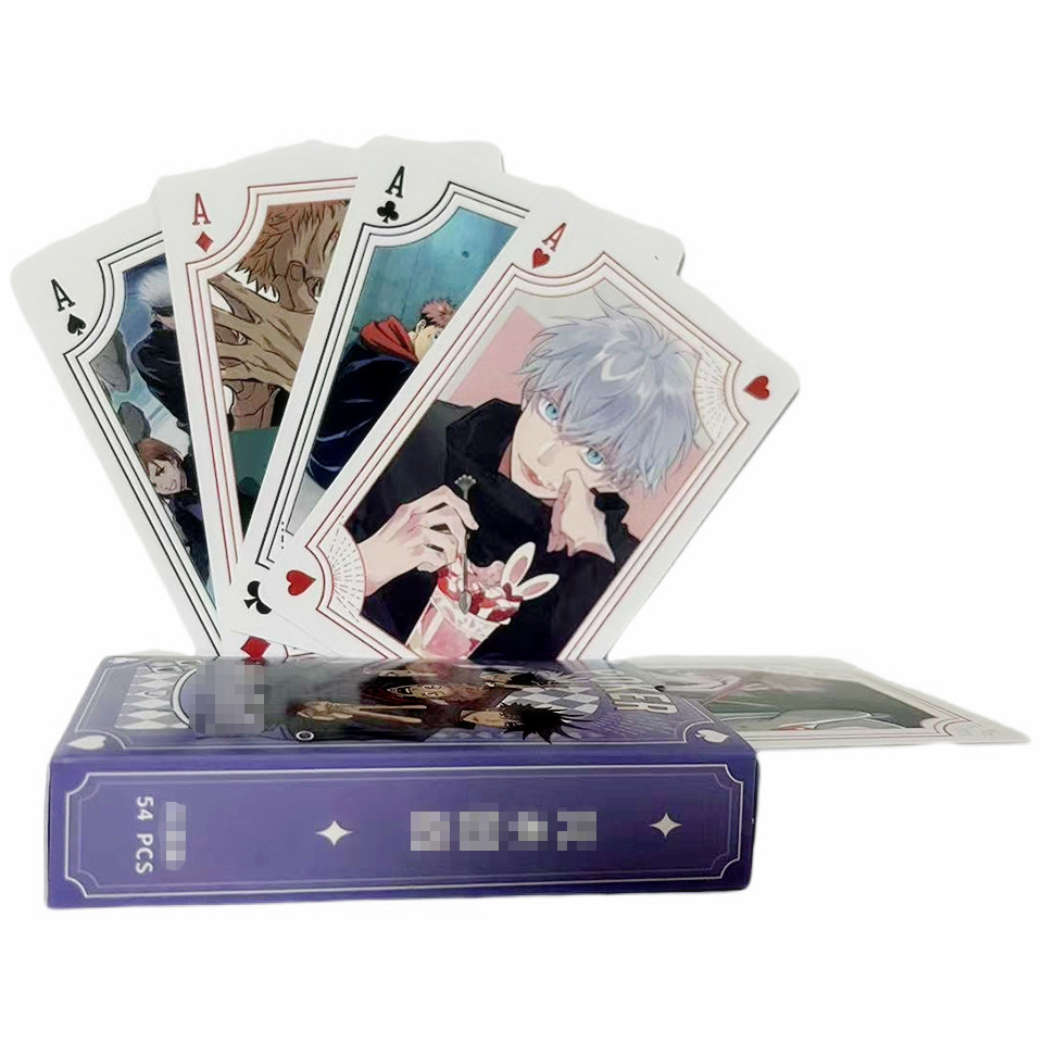 Jujutsu Kaisen Playing Poker C - Board Game For 6 Years Old ulasan dan harga