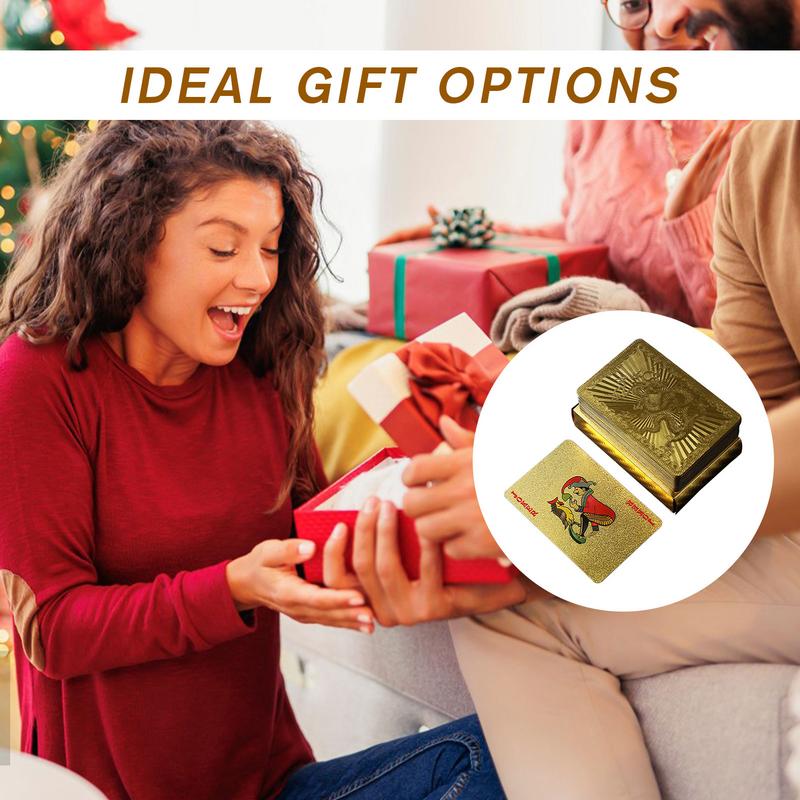 Gold Foil Poker Cards Luxury G - Board Game Festival ulasan dan harga