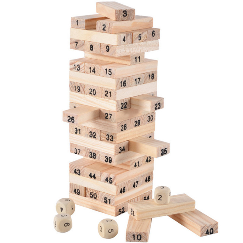 54Pcs Building Blocks Toy Funn - Board Game Monopoli ulasan dan harga