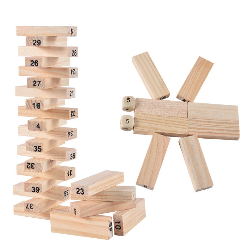 54Pcs Building Blocks Toy Funn - Board Game Monopoli ulasan dan harga