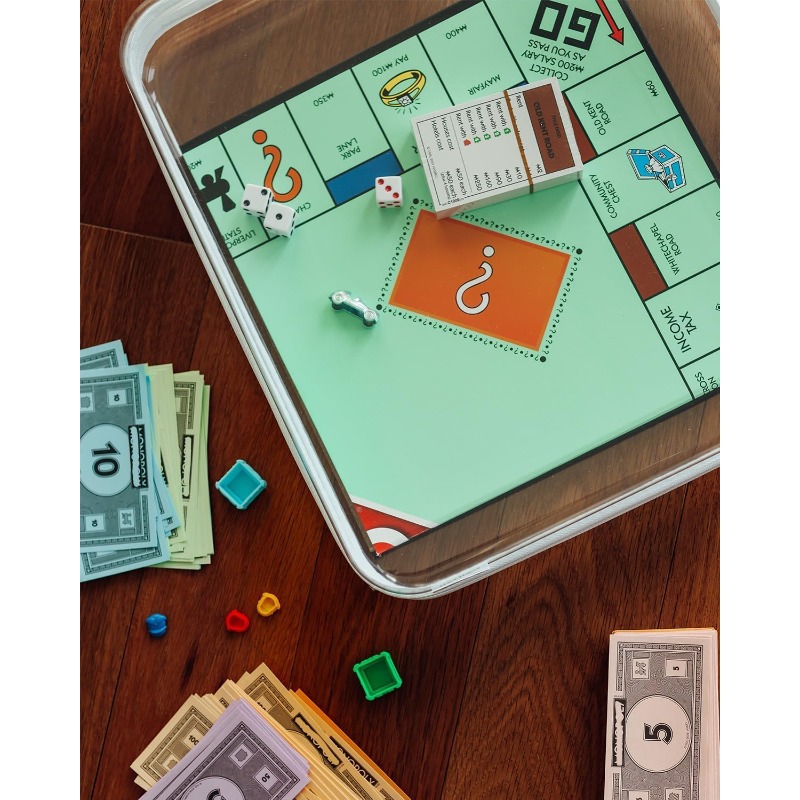 1pc Large Clear Hard Shell Sto - Board Game Box ulasan dan harga