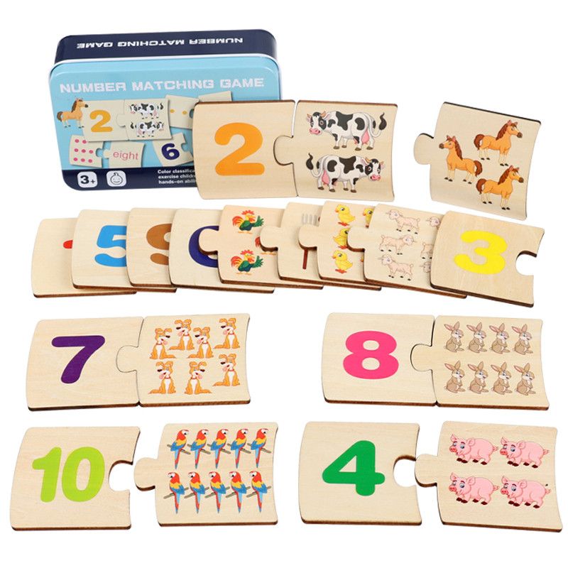 Children Iron Box Number Enlig - Board Game Box ulasan dan harga