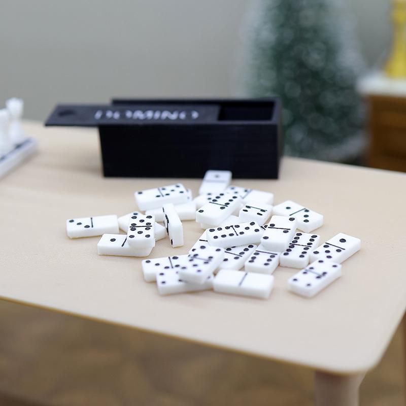 1 Set 1:12 Dollhouse Accessori - Board Game Monopoli ulasan dan harga