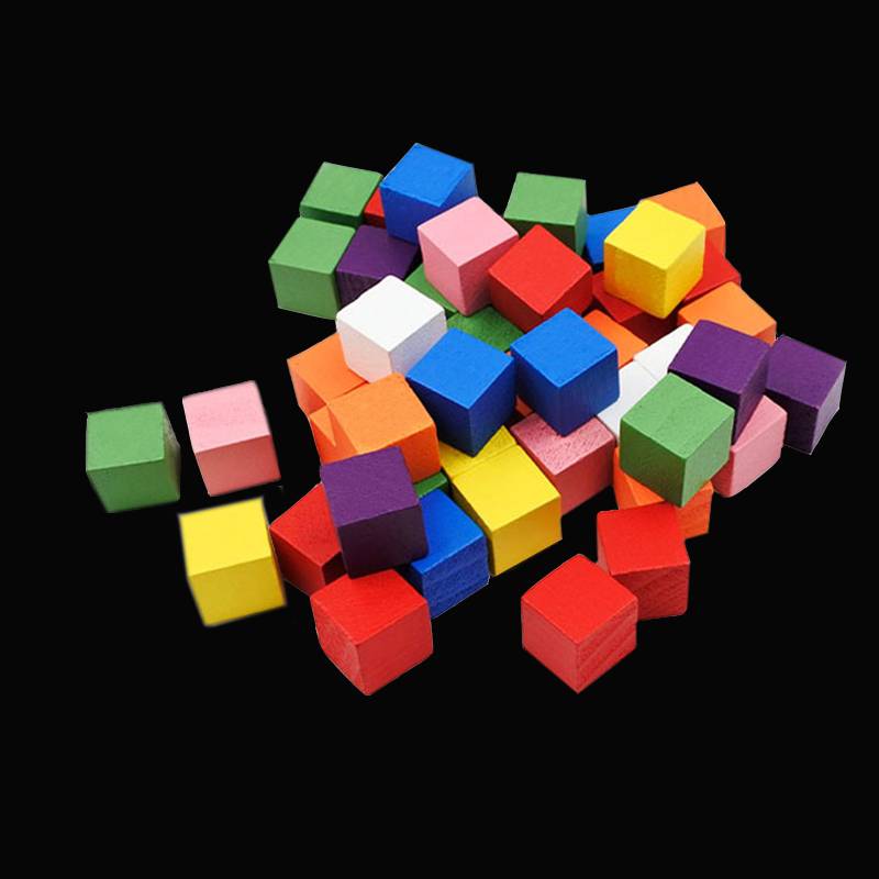 100Pcs/lots 14colors 10mm Cube - Board Game Sequence ulasan dan harga