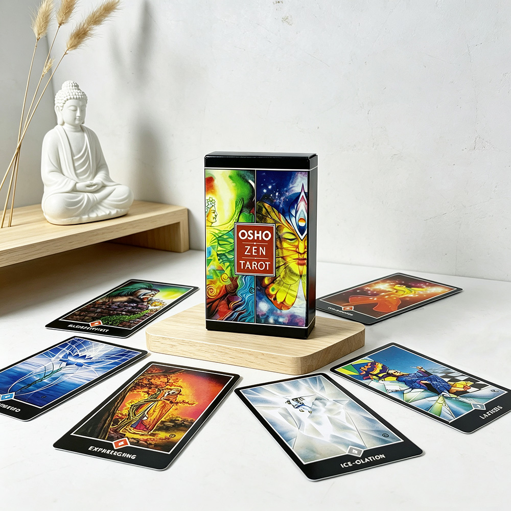 Osho Zen Tarot Cards 79Pcs Eng - Board Game Zen ulasan dan harga