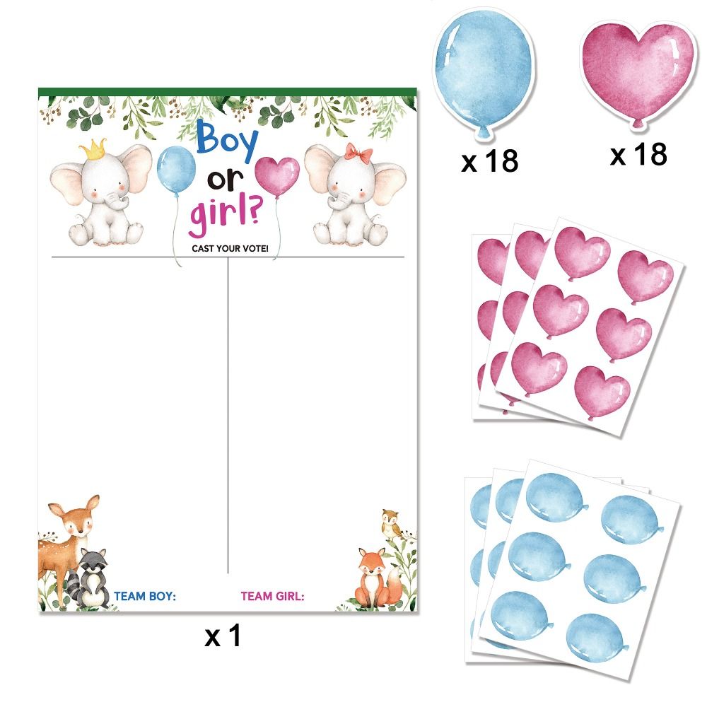 Creative With Stickers Gender  - Board Game Festival ulasan dan harga